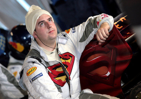 Monaco 2006 - when the Red Bull Racing team were sponsored by Superman Returns